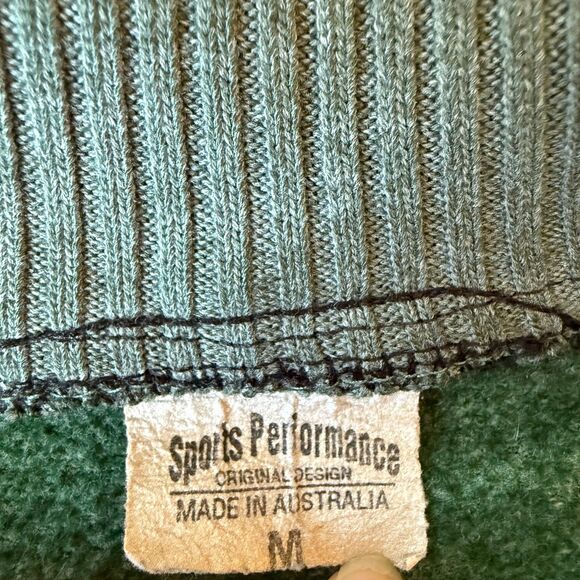 VINTAGE SPORTS PERFORMANCE MELBOURNE AUSTRALIA TRAIN EMBROIDERED SWEATER MEDIUM - Picture 4 of 7